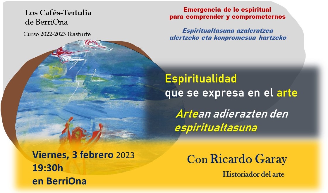 imagen Arte y espiritualidad con Ricardo Garay